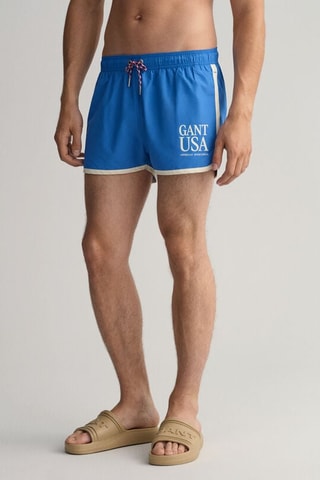 Short de bain - Bleu