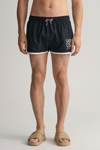 Short de bain - Noir