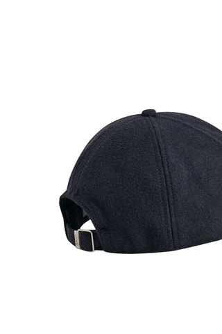 Casquette en laine - Bleu marine