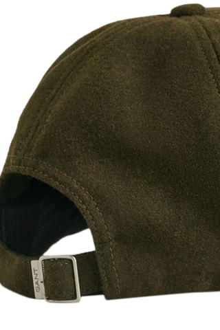 Casquette en laine - Vert foncé