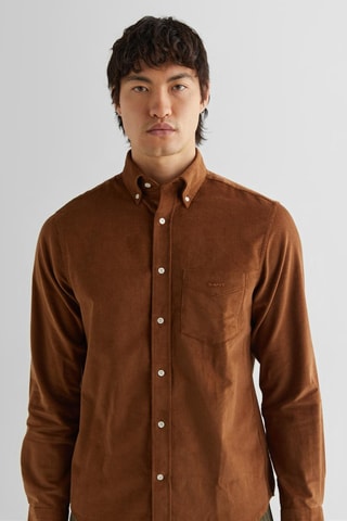 Chemise regular - Marron