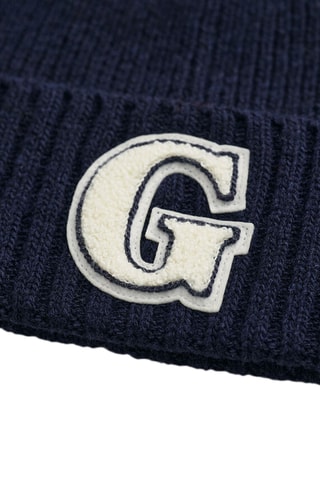 Bonnet en laine - Bleu marine