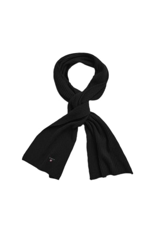 Écharpe en laine - Noir