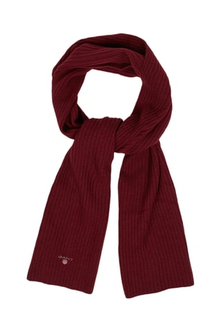 Écharpe en laine - Bordeaux