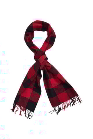 Écharpe en laine - Rouge