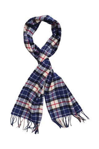 Écharpe en laine - Bleu