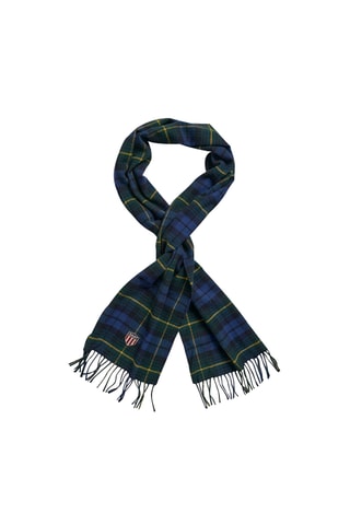 Écharpe en laine - Bleu