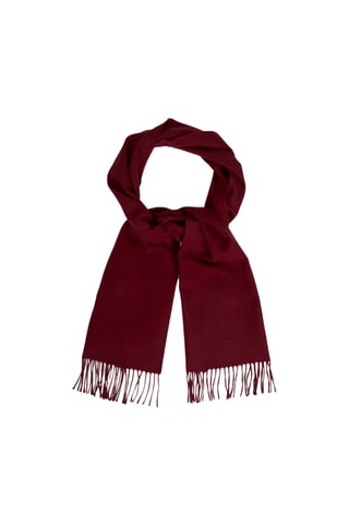 Écharpe en laine - Bordeaux