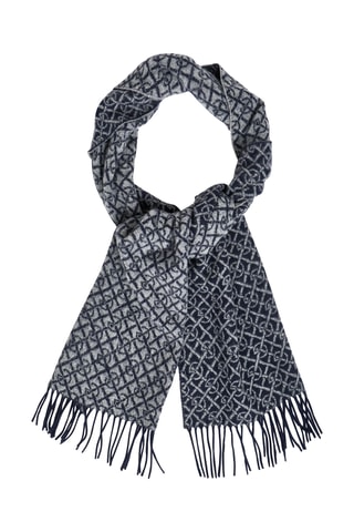 Écharpe en laine - Bleu