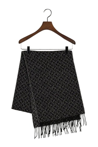 Écharpe en laine - Noir