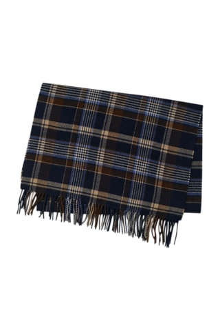 Écharpe en laine - Bleu