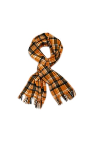 Écharpe en laine mérinos - Orange