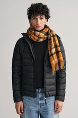 Écharpe en laine mérinos - Orange