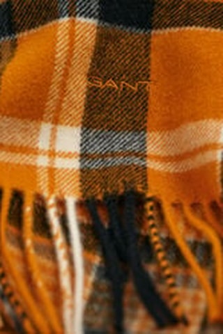 Écharpe en laine mérinos - Orange