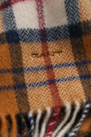 Écharpe en laine mérinos - Marron