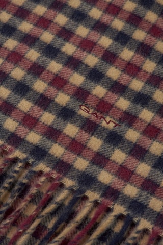 Écharpe en laine mérinos - Bleu