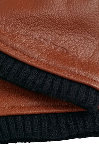 Gants en cuir - Marron