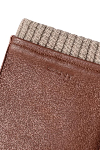 Gants en cuir - Marron