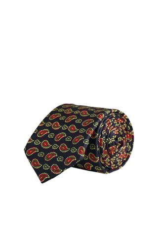 Cravate en soie - Noir