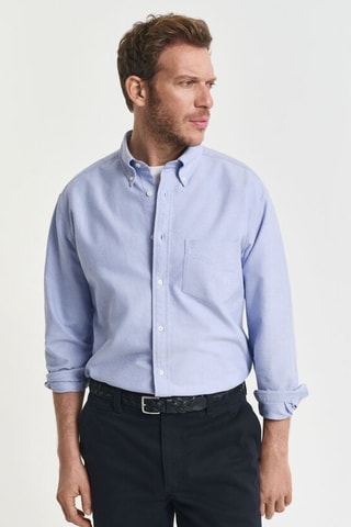 Chemise relaxed - Bleu clair
