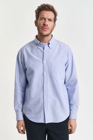Chemise relaxed - Bleu clair