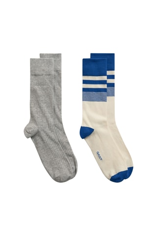 2 paires de chaussettes - Gris