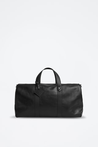 Sac de voyage en cuir - Noir