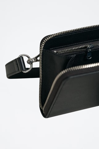 Portefeuille en cuir - Noir