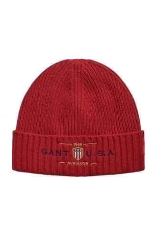 Ensemble accessoires en laine - Rouge