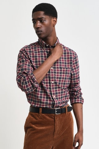 Chemise regular - Bordeaux