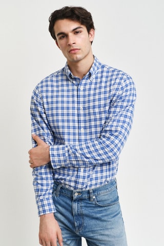 Chemise regular - Bleu