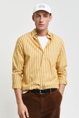Chemise regular - Jaune
