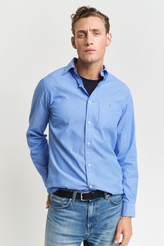 Chemise regular - Bleu