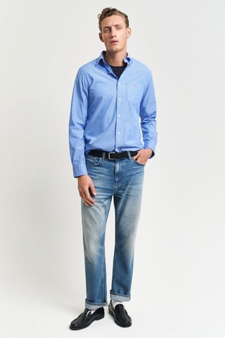 Chemise regular - Bleu