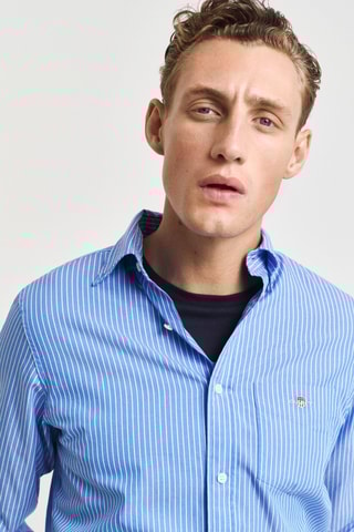 Chemise regular - Bleu