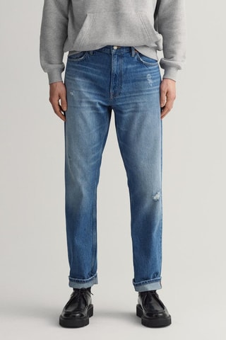 Jean regular - Bleu moyen