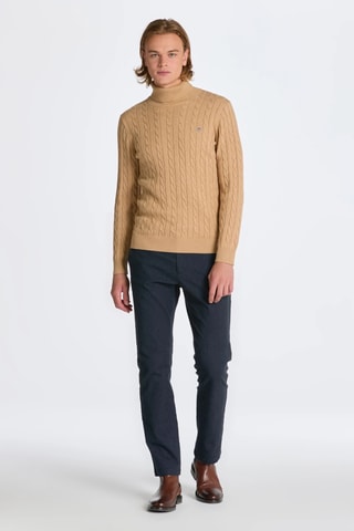 Pantalon slim - Bleu foncé