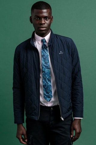 Doudoune regular - Bleu marine