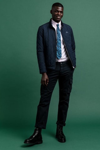 Doudoune regular - Bleu marine