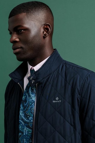 Doudoune regular - Bleu marine