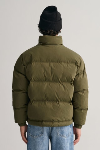 Doudoune relaxed - Vert kaki