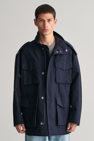 Veste relaxed - Bleu marine