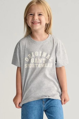 T-shirt relaxed - Gris