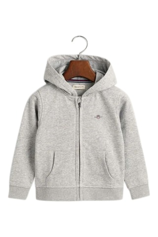 Sweat regular à capuche - Gris