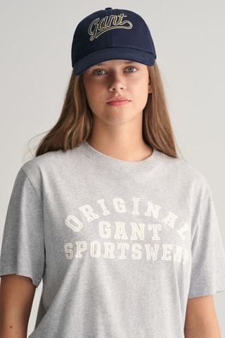 T-shirt relaxed - Gris clair