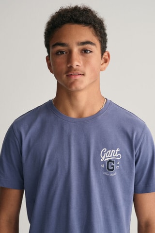 T-shirt regular - Bleu