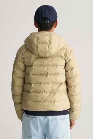 Doudoune regular sans manches - Beige