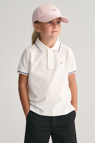 Polo regular - Blanc