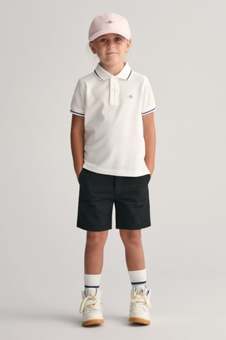 Polo regular - Blanc