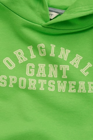 Sweat relaxed à capuche - Vert